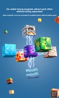 Vente en gros d'usine OEM/ODM : Jeu de construction magnétique éducatif My World DIY, jeu de société de puzzle, ensemble de blocs de construction, jouet