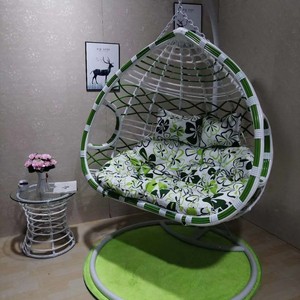 Fauteuil suspendu en forme d'œuf de style moderne Love Zone avec support, coussins, couleur personnalisable, design de mobilier d'extérieur, garantie de 3 à 5 ans - Product Image 4