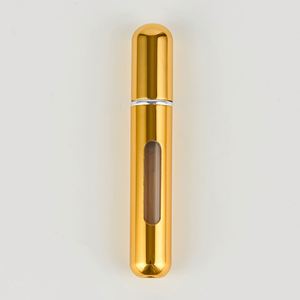 Luxury 5Ml Empty Refillable Aluminum Custom Color <b>Mist</b> Spray Perfume Atomizer <b>Bottle</b> for Personal Care With Custom Logo - Product Image 1