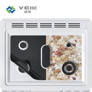 Tapis de cuisinière résistant à l'huile haute température brûleur antiadhésif protecteur de cuisinière à gaz <span class=keywords><strong>lavable</strong></span> accessoire de charbon de bois extérieur cuisson - Product Image 1