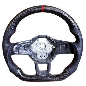 Volante <span class=keywords><strong>de</strong></span> Fibra <span class=keywords><strong>de</strong></span> Carbono Personalizado para Volkswagen Golf 7 6 8 5 MK5 MK6 MK7 Passat B7 B8 Tiguan Polo 6r Jetta Scirocco GTI <span class=keywords><strong>Caddy</strong></span> - Product Image 6