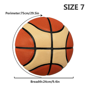 Cuir <span class=keywords><strong>de</strong></span> polyuréthane ultra-fin <span class=keywords><strong>de</strong></span> qualité supérieure pour le basketball, adapté à une utilisation en intérieur et en extérieur - Product Image 2