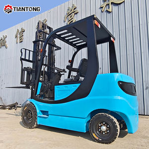 Forklift Elektrik Lithium-Ion 2 Ton Walkie Stacker untuk Penggunaan Logistik Penanganan Kargo Gudang Ritel - Product Image 1