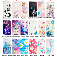 Imprimer Portefeuille Étui En Cuir Pour Samsung Galaxy A26 A36 A56 Drapeau Animal Papillon Fleur Stand Couverture De Téléphone