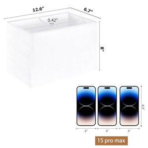 Abat-jour rectangulaire en tissu - Product Image 2