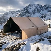 Tente gonflable portable imperméable quatre saisons pour le camping en plein air, les événements et les campings, avec installation facile