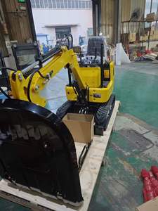 Mini-excavatrice sur roues de 0,8 tonne, fabriquée en Chine, avec moteur diesel Euro 5, certifiée EPA CE OEM R308 R350, avec pompe, pour travaux agricoles - Product Image 4