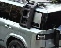 Pour Baic Bj40 2025 – Échelle de toit pliable en aluminium modifiée pour plateforme, échelle de toit de voiture, échelle pliable pour porte-bagages de toit