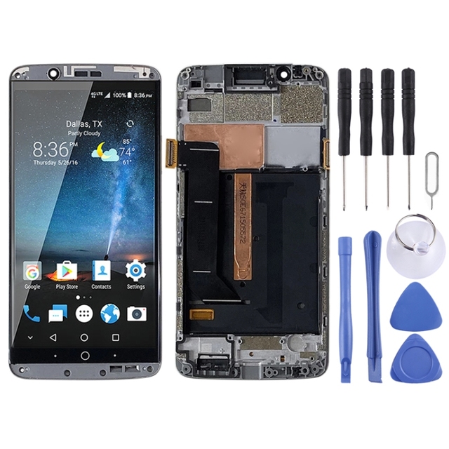 Wholesale for ZTE Axon 7 A2017 A2017U A2017G Original AMOLED Screen With Digitizer Full Assembly with Frame Phone Repair Part