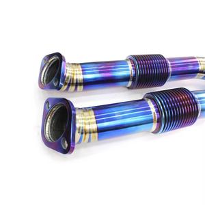 Sistema de <span class=keywords><strong>escape</strong></span> Catback de aleación de titanio personalizado para <span class=keywords><strong>Nissan</strong></span> <span class=keywords><strong>Gtr</strong></span>/Gt-R R35 3.8TT azul Y silenciador de tubo condición de <span class=keywords><strong>Escape</strong></span> nuevo - Product Image 4