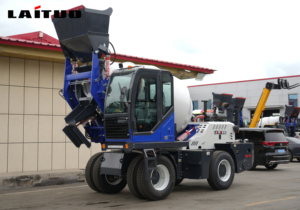 Nhà máy 4 <span class=keywords><strong>CBM</strong></span> tự tải trộn bê tông Giá xe tải để Bán máy bơm di động tự trộn bê tông xe tải - Product Image 5