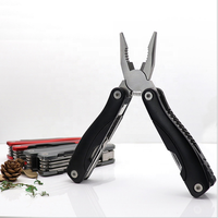 Outil multifonction, pinces DIY, aluminium, camping, randonnée, chasse, pêche, acier inoxydable, outils pliables de poche, clé, lame de scie, OEM