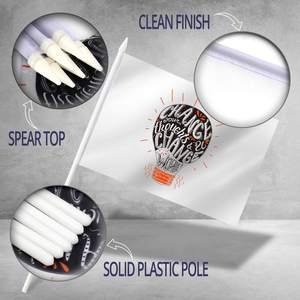 Fabricación <span class=keywords><strong>de</strong></span> <span class=keywords><strong>bandera</strong></span> ondeando a mano personalizada Mini poste barato <span class=keywords><strong>Bandera</strong></span> Nacional - Product Image 3