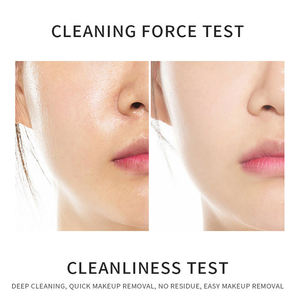 Démaquillant liquide hydratant sans huile pour le visage, nettoyant en profondeur, soin bio pour la peau, vente en gros - Product Image 5