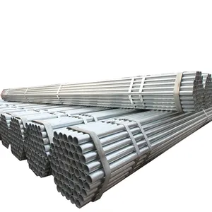 DN50 2inch Hot Dip Galvanized Steel Pipe / GI Pipe Galvanized Steel Pipe Galvanized Tube For Greenhouse Frame