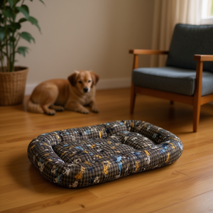 Cuccia per Cani in Seta 95*75CM, Letto Ellittico per Animali Domestici - Product Image 3