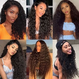 Amygirl Cheveux humains brésiliens naturels noirs double trame, qualité 10A, ondulés, naturels, non traités, Remy, en stock - Product Image 5