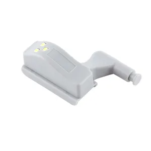 Meilleur prix 0.3W charnière intérieure universelle capteur LED lampe placard 3 LED veilleuse Auto ON ampoule blanc chaud