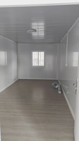 Casa Contenedor Desmontable de 20 pies/40 pies, Casa Modular Prefabricada Móvil para Oficina Temporal, Hotel, Dormitorio, Alojamiento en Sitio de Obra