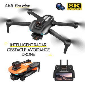 Drone Prosumer <span class=keywords><strong>AE8</strong></span> <span class=keywords><strong>Pro</strong></span> Max, 20 minutes d'autonomie, contrôle GPS longue portée 5 km, moteur brushless, quadricoptère avec application mobile - Product Image 2