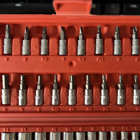 Jeu de clés à douilles professionnel de 46 pièces, outils à main, jeu de clés à cliquet combinées, boîte à outils pour voiture, clés pour mécaniciens