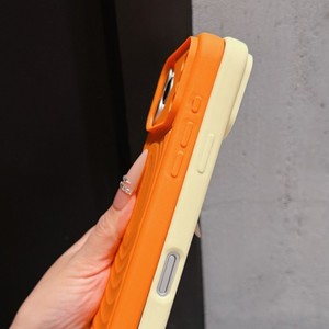 เคสโทรศัพท์มือถือ TPU ลายคลื่นสีพื้น สำหรับ iPhone 18 pro max 17 16 15 พร้อมฝาครอบป้องกันเลนส์ สำหรับ Samsung S26 ultra A57 A35 - Product Image 3