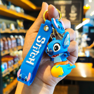 Hợp thời trang chơi khâu Keychain schoolbag Mặt dây chuyền hoạt hình Mặt dây chuyền quà tặng dễ thương khâu vòng chìa khóa - Product Image 3