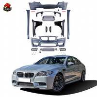 Kit de carrosserie pour BMW Série 5 F10 F18, pare-chocs avant, pare-chocs avant, jupes latérales, garde-boue, amélioré style M5