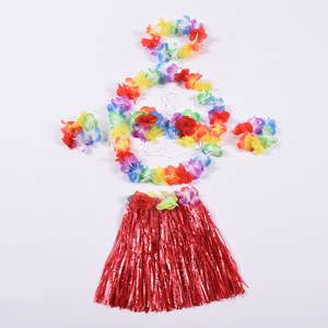 Costumi a tema spiaggia gonna in erba monostrato alla moda hawaiana con gonna in erba Sexy da donna - Product Image 4