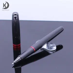 Jinhao 75 Business Precision Gift Pen Extremely Black And Red Fine Nib Smooth Writing Rollerball Pen