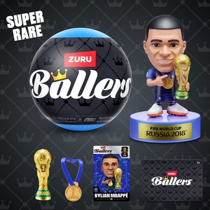 Figura Coleccionable Original <span class=keywords><strong>de</strong></span> la <span class=keywords><strong>Serie</strong></span> <span class=keywords><strong>Ballers</strong></span> 1 <span class=keywords><strong>de</strong></span> ZURU, Cápsula <span class=keywords><strong>de</strong></span> Fútbol Soccer Fan Zone, para Fanáticos del Fútbol y Coleccionistas <span class=keywords><strong>de</strong></span> Deportes - Product Image 5