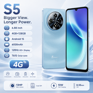 Smartphone Fossibot S5 4GB 128GB Android 15 Sbloccato, Display 6.8 Pollici 120Hz, Batteria 6000mAh, Fotocamera 13MP, Dual SIM - Product Image 1
