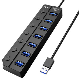 Bán buôn <span class=keywords><strong>USB</strong></span> 3.0 Power Adapter 4/7 cổng đa <span class=keywords><strong>USB</strong></span> Splitter HUB <span class=keywords><strong>USB</strong></span> 2.0 <span class=keywords><strong>USB</strong></span> Nhiều Expander chuyển đổi cáp Hub Docking trạm - Product Image 2