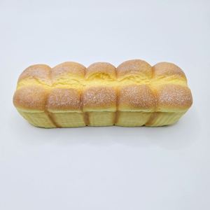 Pan de trigo integral suave de PU, modelo de comida simulada, tipo pan tostado grueso, original, para exhibición en panaderías y cafeterías, venta al por mayor - Product Image 4