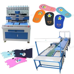 pvc Rubber shoe sandal Slippers strap Cover slipper making machine