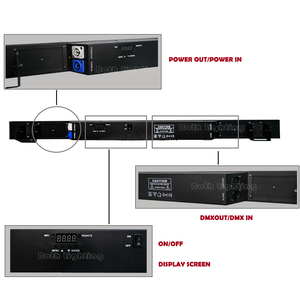 Pixel Bar 5050 RGB LED rửa/Nhấp nháy/blinder thanh tuyến tính ánh sáng sân khấu chuyên nghiệp LED Strip pixel Bar LED Tường máy giặt - Product Image 4