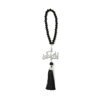 Pendentif de luxe Se'lan en zircon, style moyen-oriental, pour décoration intérieure islamique, finition polie, idéal pour le Ramadan et la voiture - Vente chaude