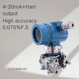 FC3351DP intelligente trasmettitore di pressione differenziale diretto con taratura remota protocollo HART conforme 0.075% precisione - Product Image 4