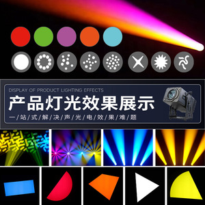 Jiechuang ไฟตัด Dmx512กันน้ำ1000W ไฟเวที Ip65ไฟสปอตไลท์กลางแจ้ง - Product Image 3