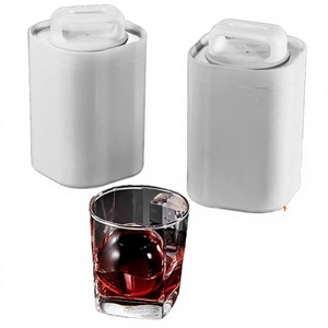 Extra-<b>Large</b> 1-Cup Silicone Eco-Friendly Ice Cream Maker with Lid for Freeze Soup Broth Sauce Ice Cube <b>Tray</b> ty Na-1319 - Product Image 2
