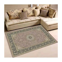 Tapis en velours directement de l'usine, tapis bohème, tapis persan 3D personnalisé avec cristaux pour cuisine, salon, salle de prière, chambres d'adolescents, épaisseur 8 mm, en PET