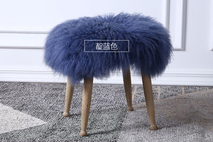 Coussin en peau de mouton tibétaine, vêtement à longueur de fourrure naturelle, imperméable et Durable - Product Image 2