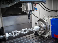 Centre d'usinage vertical CNC à 3 axes LV855 de Chine, machine à fraiser CNC VMC855