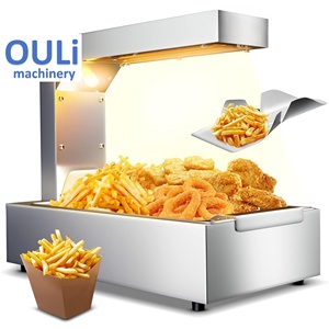 Calentador de Alimentos Eléctrico Comercial para Exhibición de Comida Rápida, Tipo <span class=keywords><strong>KFC</strong></span> - Product Image 1