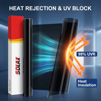 Film solaire nano carbone PET à contrôle thermique anti-UV pour vitres de voiture, applications commerciales et domestiques - Meilleures ventes