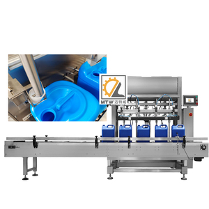 Emballage liquide automatique MTW pesant l'huile de voiture à moteur 20 <span class=keywords><strong>litres</strong></span> machine de remplissage - Product Image 3