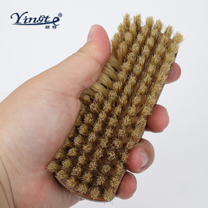Brosse d'entretien du cuir Yinste à poils naturels pour l'entretien des chaussures - Product Image 1
