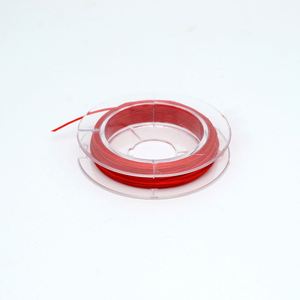 เชือกยางยืดแบนสีสันสดใสขนาด 0.8 มม. รุ่น T08 สำหรับงาน DIY ทำมือและร้อยลูกปัด - Product Image 4