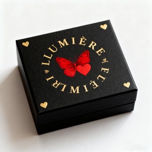 Custom Luxury Embossed Matt Lamination Recyclable Cardboard Lipstick Gift <b>Box</b> for Rigid Cosmetic Packaging with Custom Logo - Product Image 1