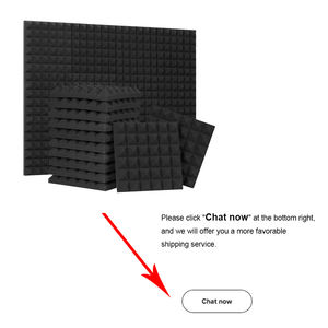 Panneaux acoustiques insonorisants HENGJIU à rainures triangulaires haute densité, réduction du bruit et contrôle <span class=keywords><strong>de</strong></span> l'écho pour home cinéma - Product Image 2